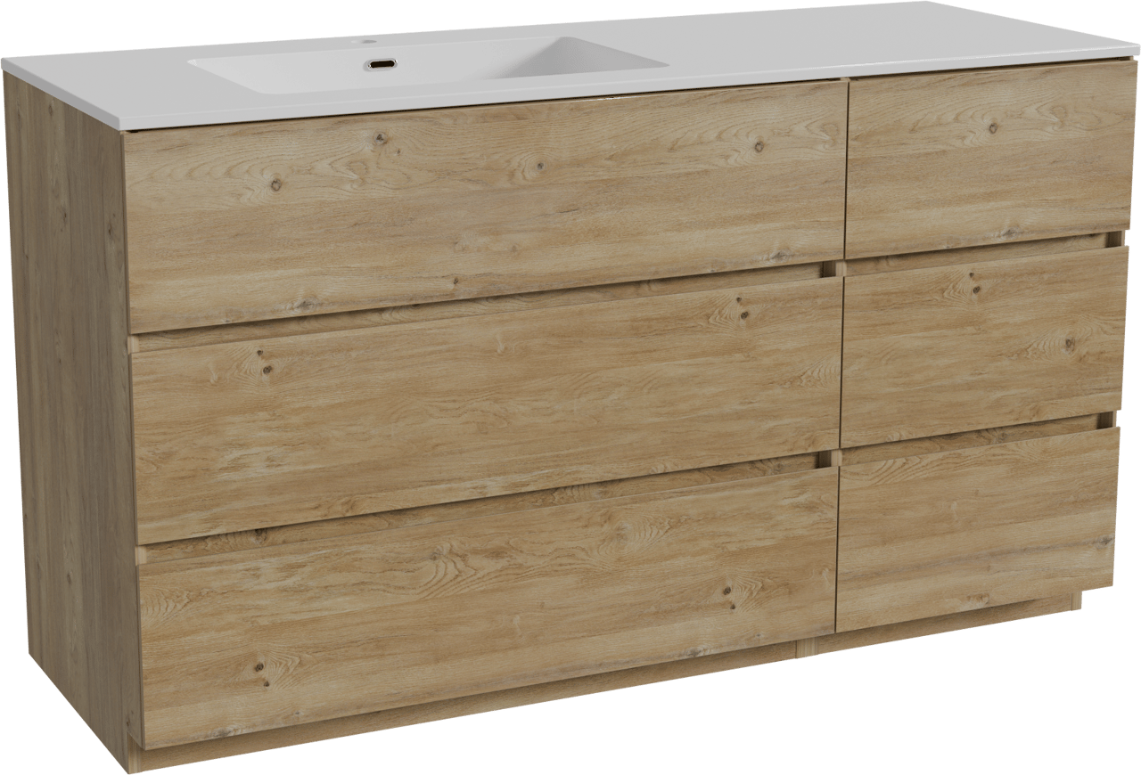 Storke Edge meuble salle de bains avec plan vasque Diva