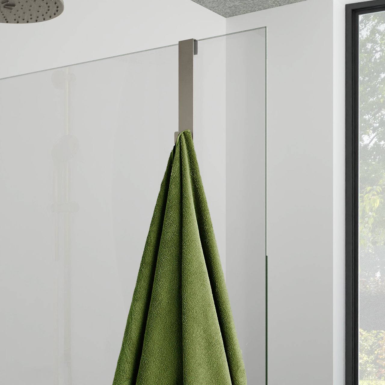 Blaufoss Gulio support de pommeau avec double crochet Brushed Coolmetal