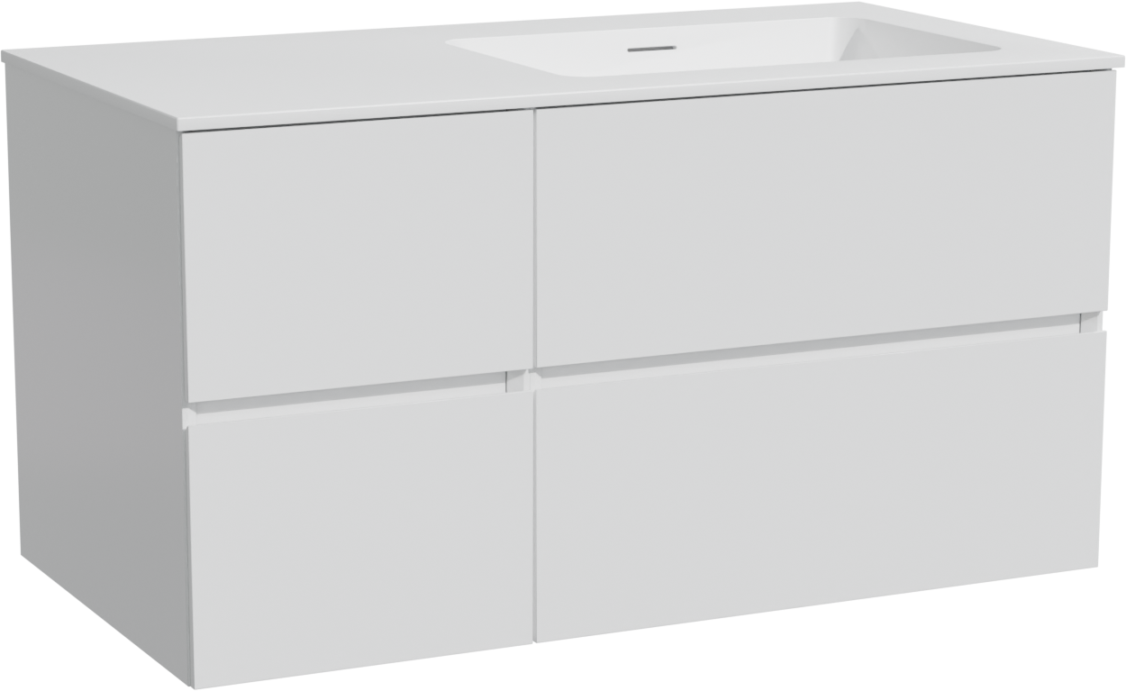 Storke Edge meuble salle de bains avec plan vasque Mata