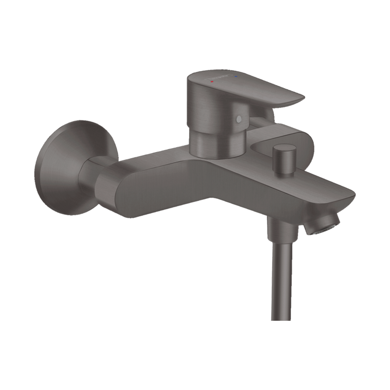 Hansgrohe Talis E opbouw badmengkraan Brushed Black Chrome