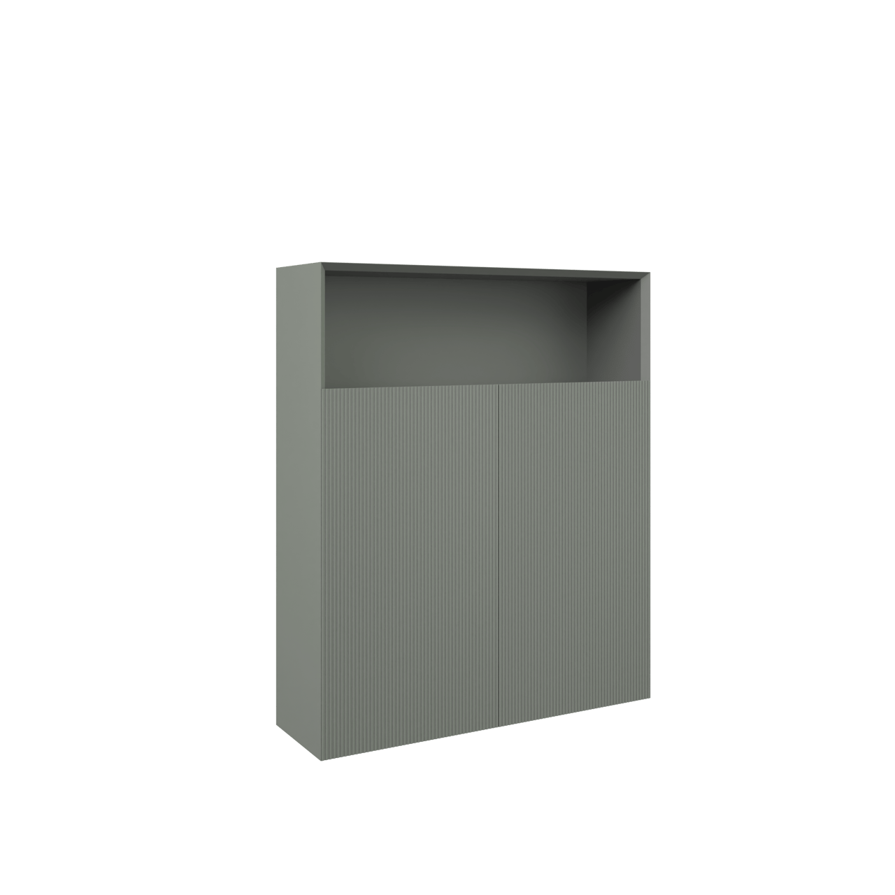 Balmani Fila colonne salle de bains suspendue gris pierre 100 x 30 x 120 cm