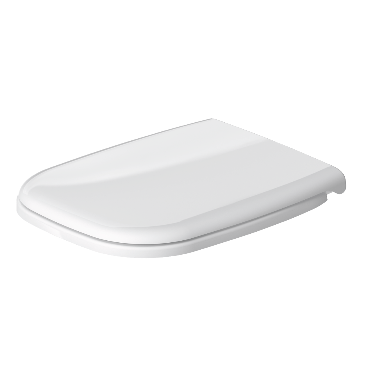 Duravit D-Code wc suspendu blanc brillant sans bride avec abattant de wc softclose
