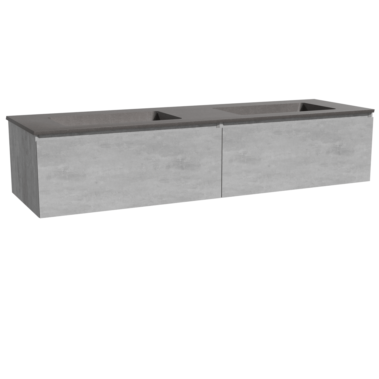 Storke Edge Badmöbel Set mit Scuro Waschtisch