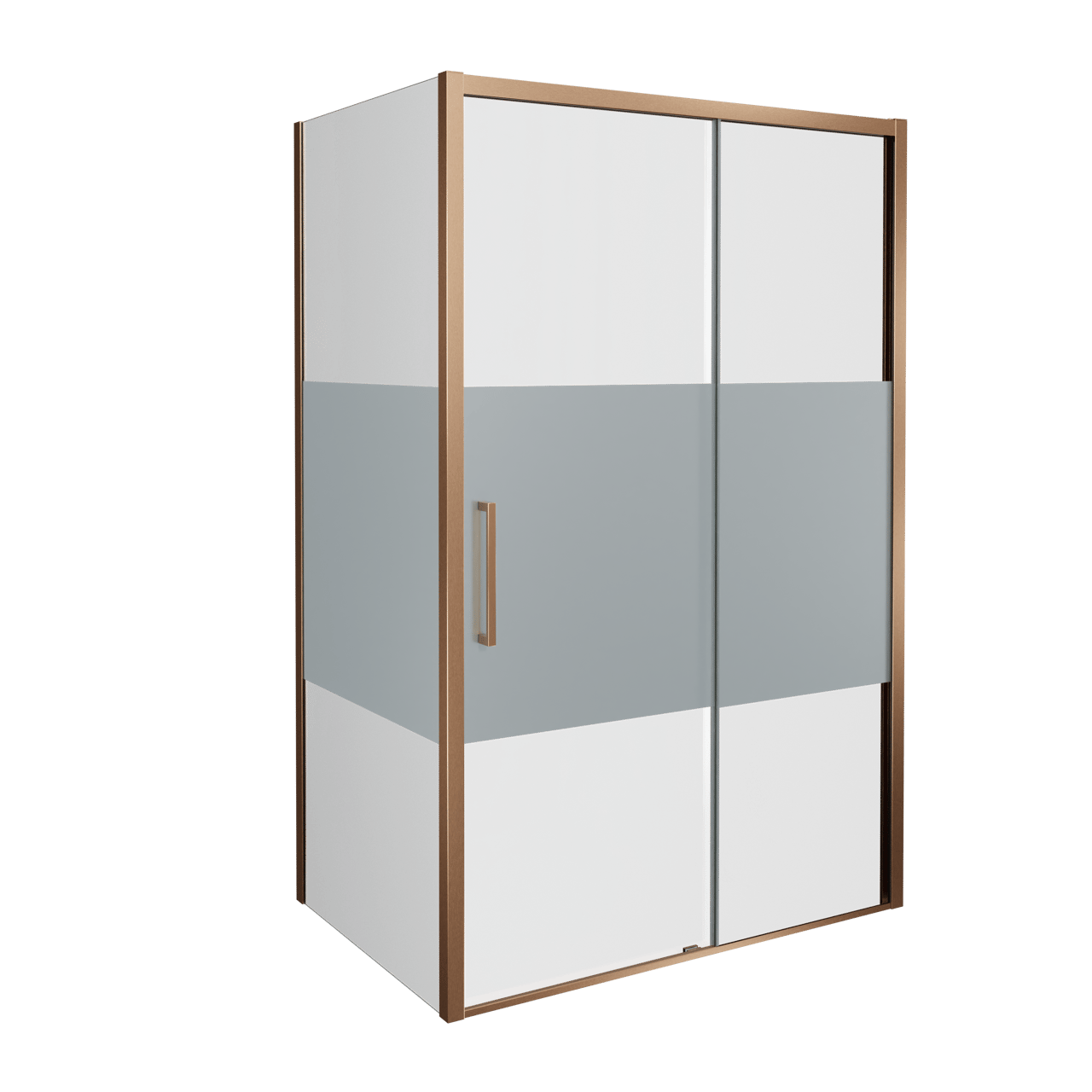 Balmani Senses Design douche d'angle avec porte coulissante