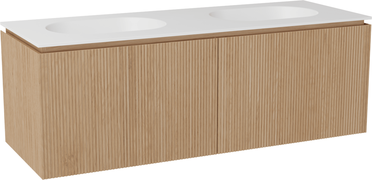 Balmani Eclips Badmöbel Set mit Tablo Oval Waschtisch