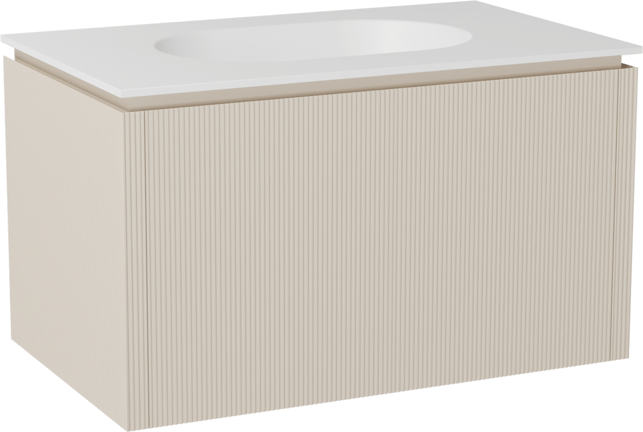 Balmani Eclips badkamermeubel met Tablo Oval wastafel