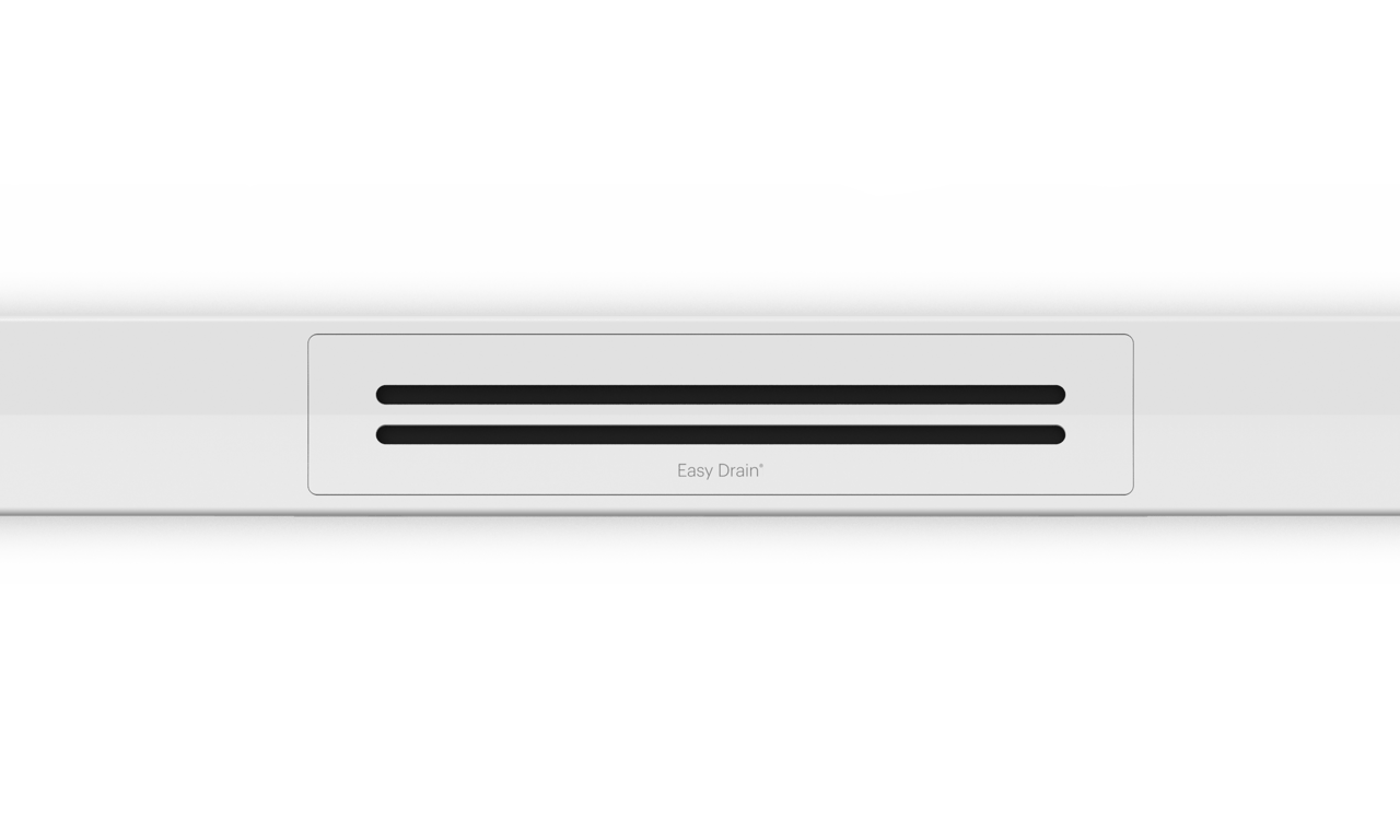 Easy Drain R-Line Clean Color caniveau de douche 80cm blanc mat