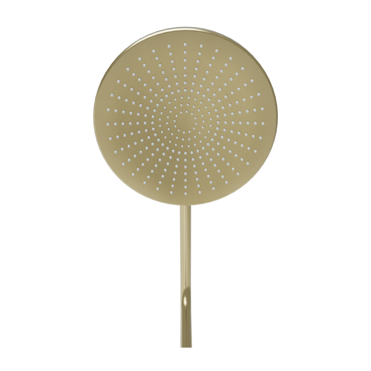 Blaufoss Onos 250 thermostatische kraan regendoucheset Brushed Champagne Gold