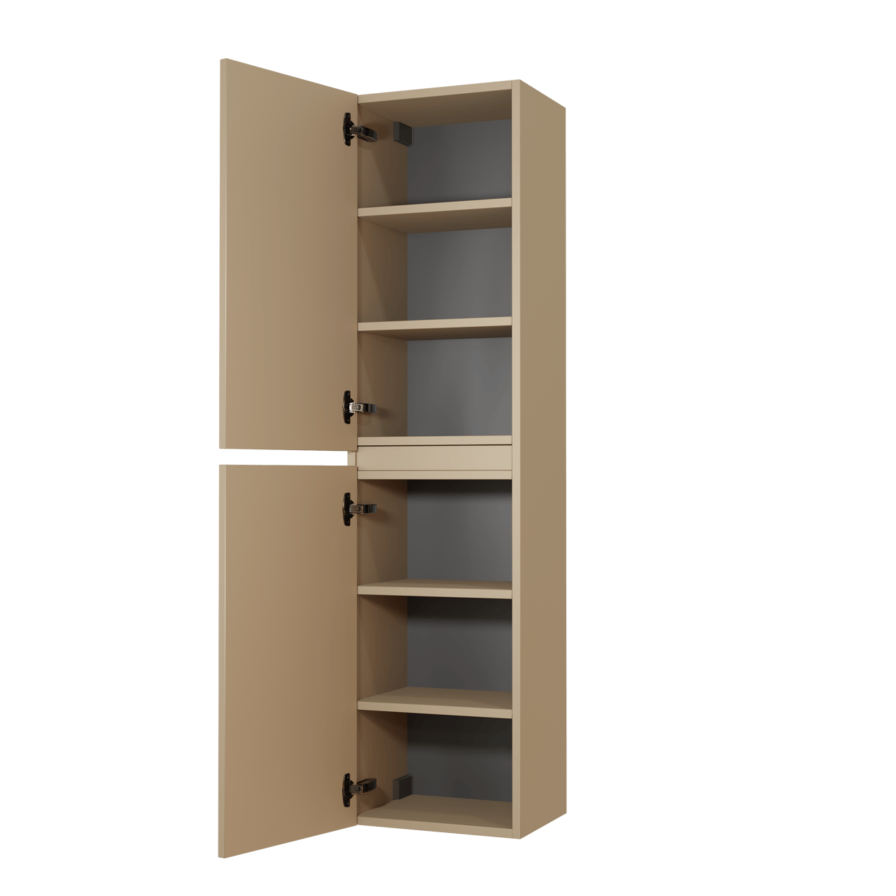 Balmani Sfera Badhochschrank: Hängend, Dune, 38 x 30 x 150 cm