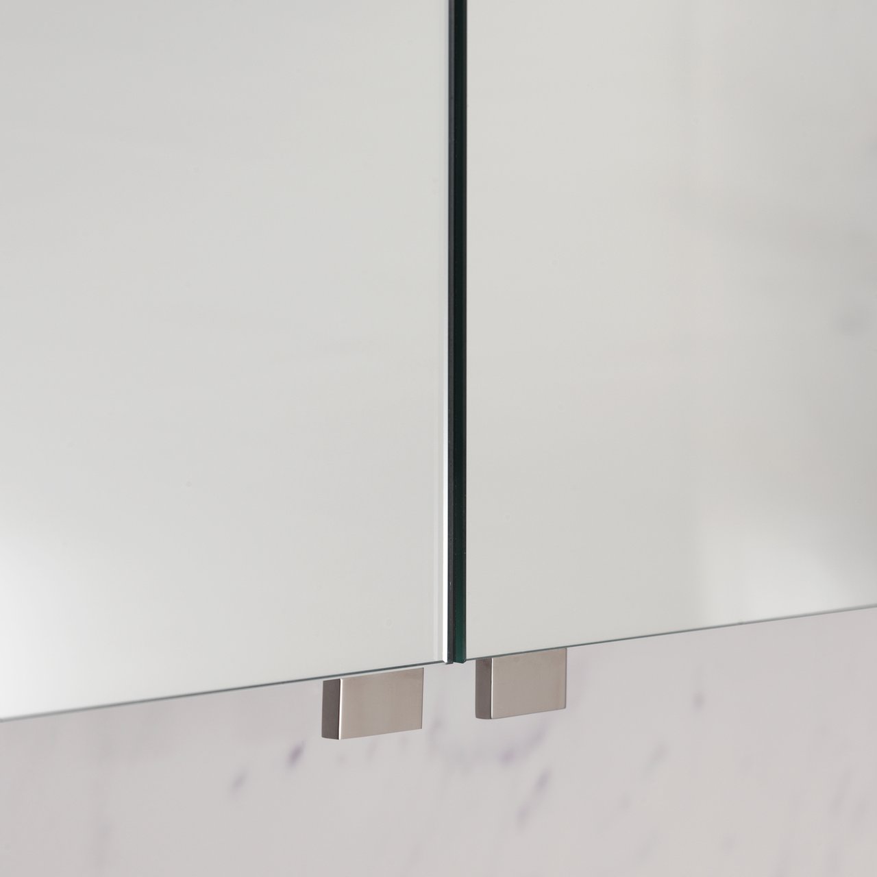 Balmani Oberture 2 pièces poignée pour armoire de toilette chrome