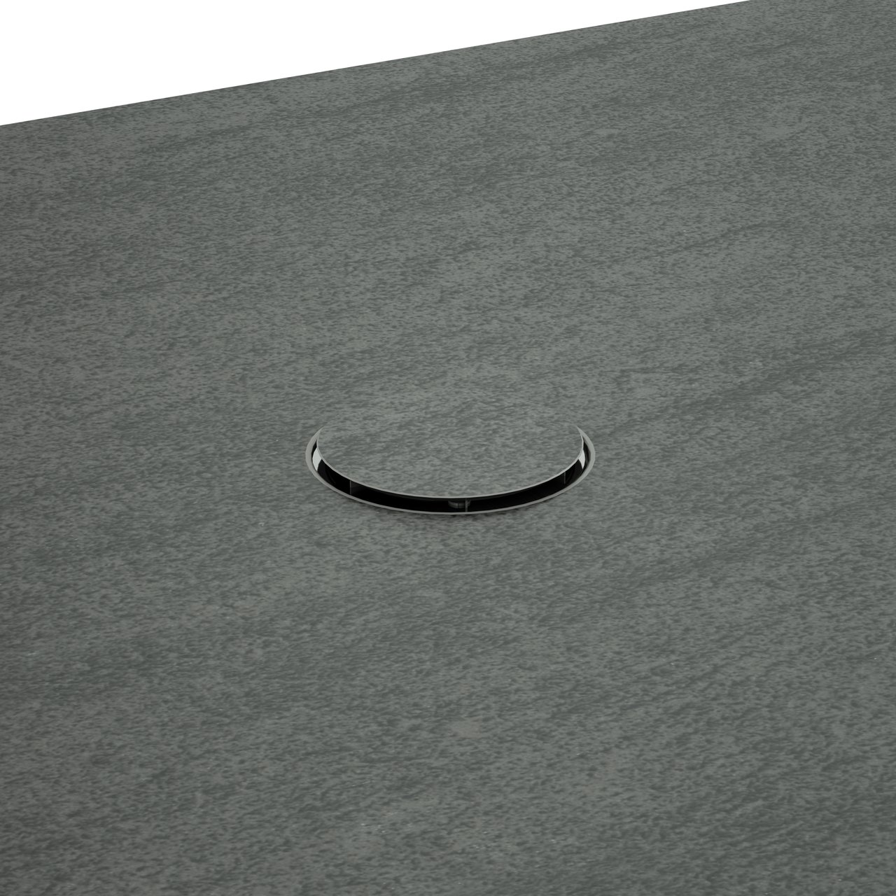 Balmani Studio douchebak 120 x 90 cm keramiek Basalt Black