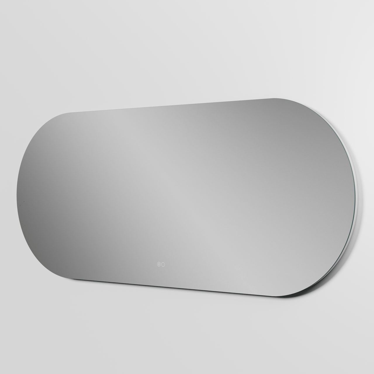 Balmani Cloud Touch ovaal badkamerspiegel 160 x 65 cm met spiegelverlichting en anti-damp