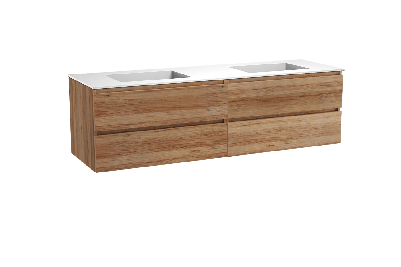 Balmani Lucida Badmöbel Set mit Tablo Stretto Waschtisch