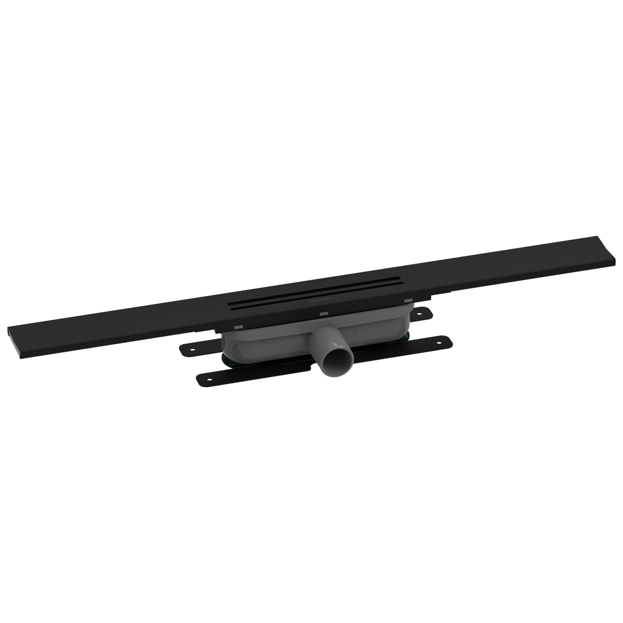 Easy Drain R-Line Clean Color Duschrinne 70cm Matt Schwarz