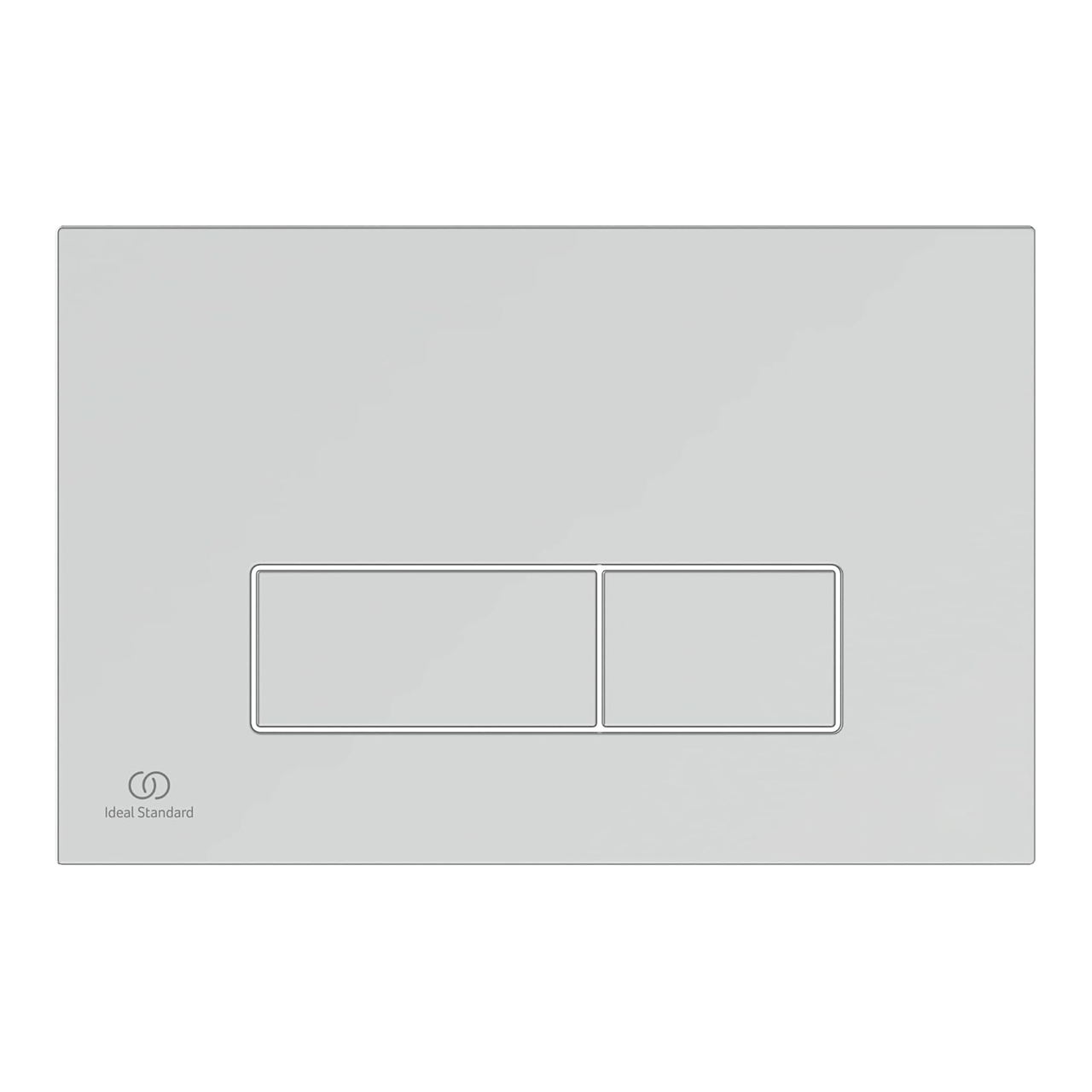 Oleas M2 Betätigungsplatte: Chrom Matt, für Ideal Standard ProSys Einbauspülkasten