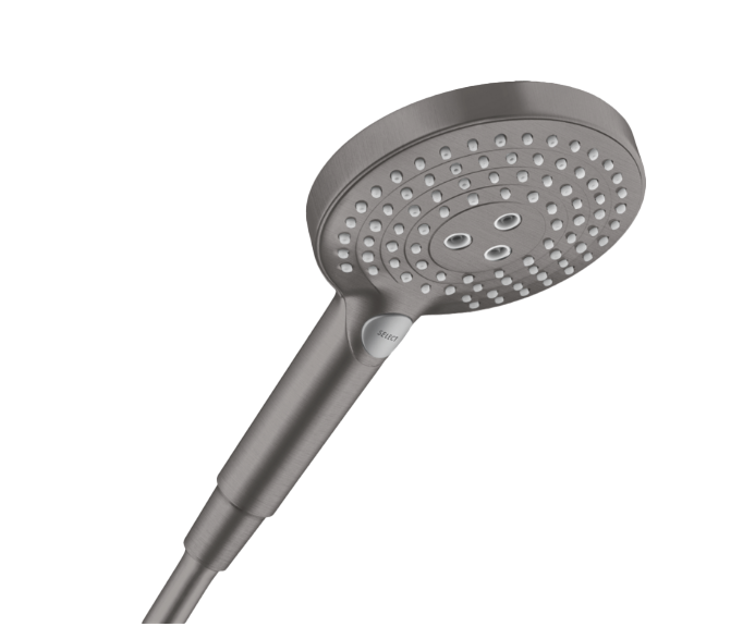 Hansgrohe Raindance Select S120 handdouche 3 straalfuncties Brushed Black Chrome
