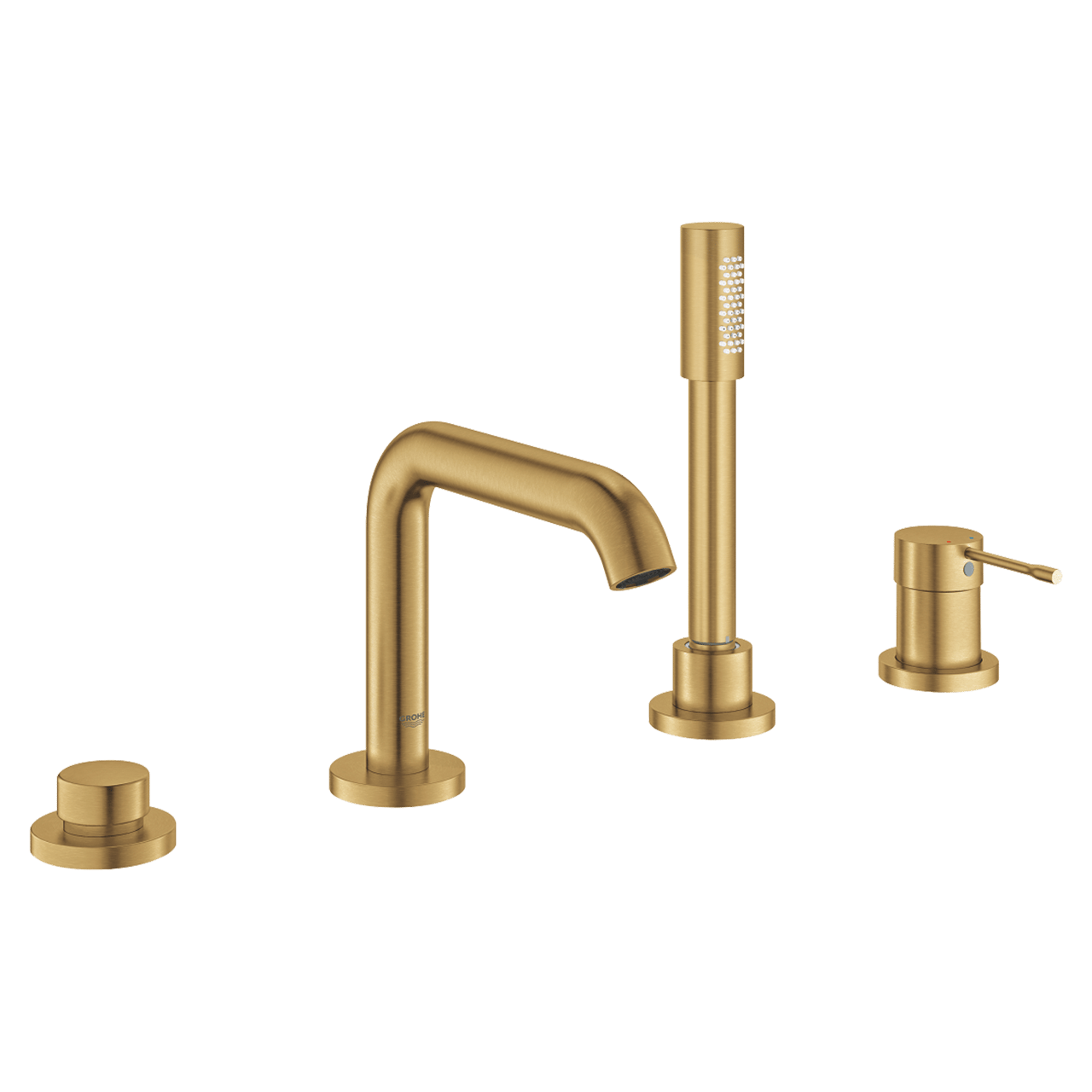 Grohe Essence badrandkraan, inclusief inbouwelement