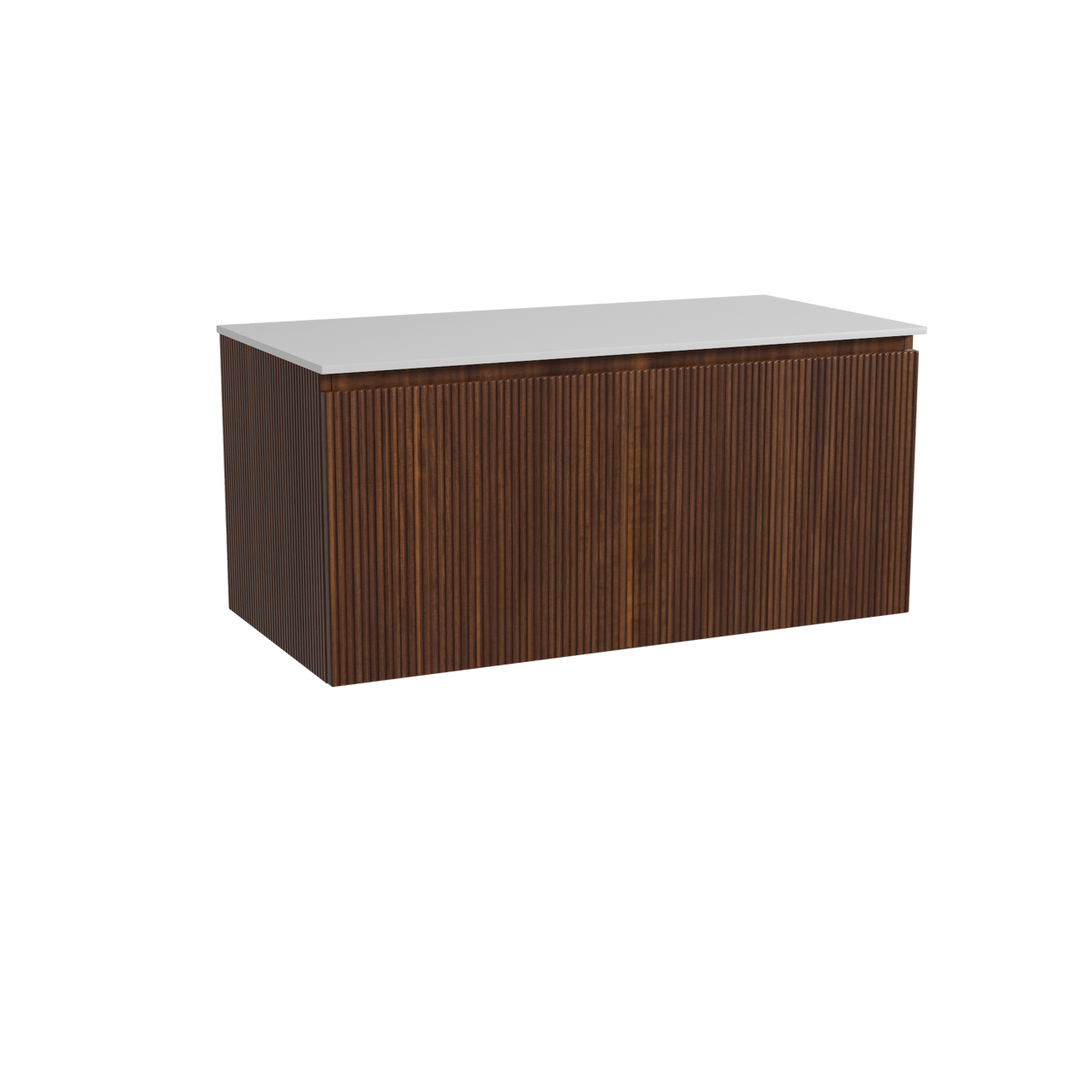 Storke Ribs badkamermeubel met Tavola Tablet voor waskom(men)