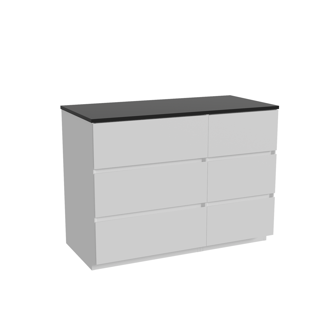 Storke Edge meuble salle de bains avec tablette pour vasques Panton