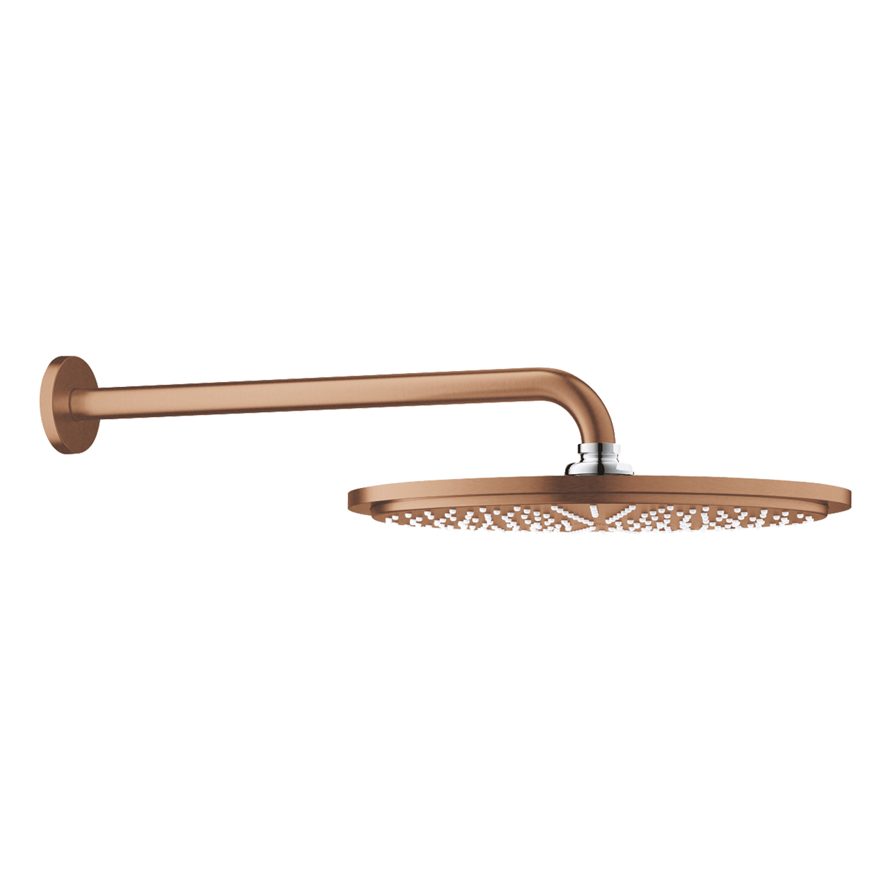 Grohe Rainshower Cosmopolitan 310 Regendusche Duschkopf: Rund, Wandmontage, 31cm, Brushed Warm Sunset