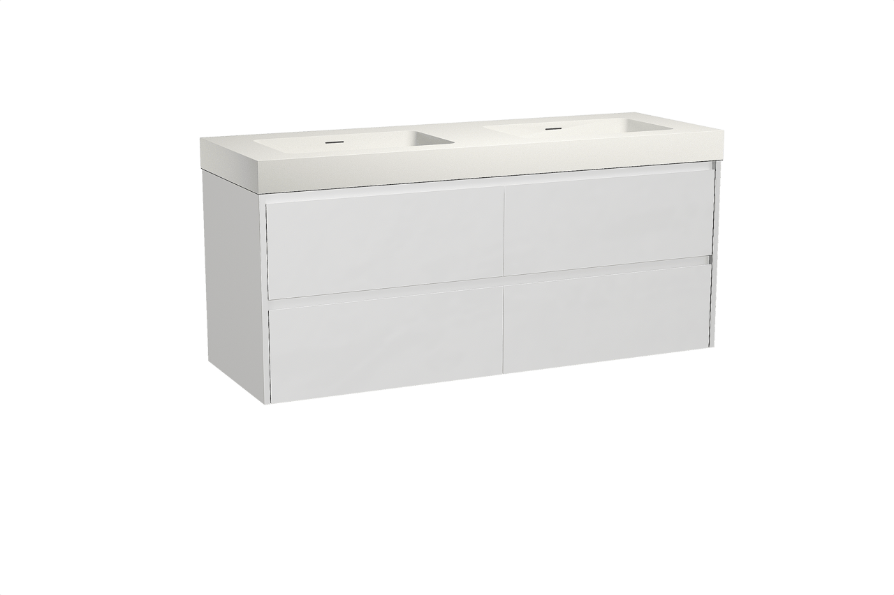 Storke Seda meuble salle de bains avec lavabo Mata High