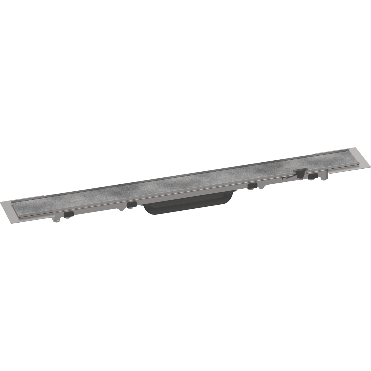 Hansgrohe RainDrain Rock Fertigset Duschrinne kürzbar 60cm RSV Look