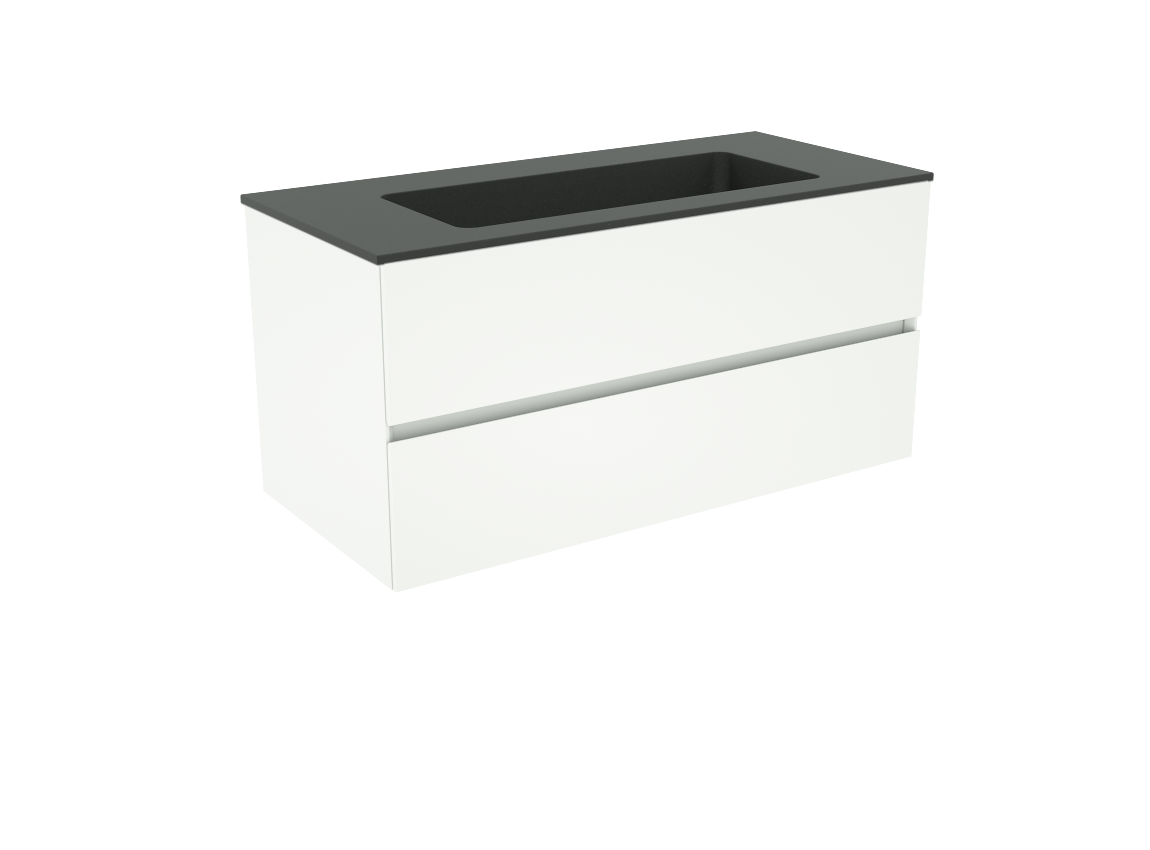 Storke Edge badkamermeubel met Scuro Wastafel