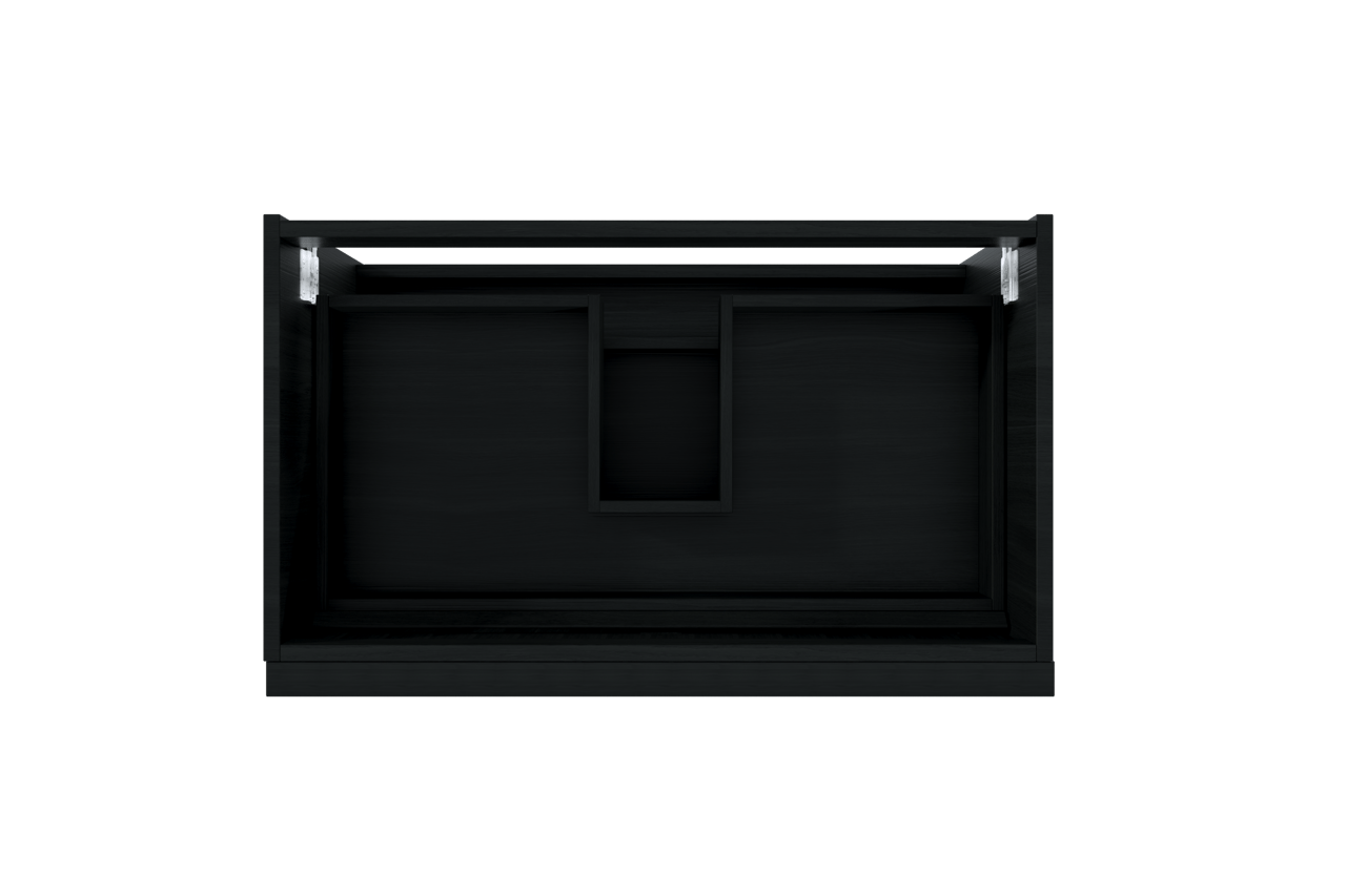 Balmani Forma meuble sous-vasque suspendu 90 x 55 cm chêne noir 2 tiroirs