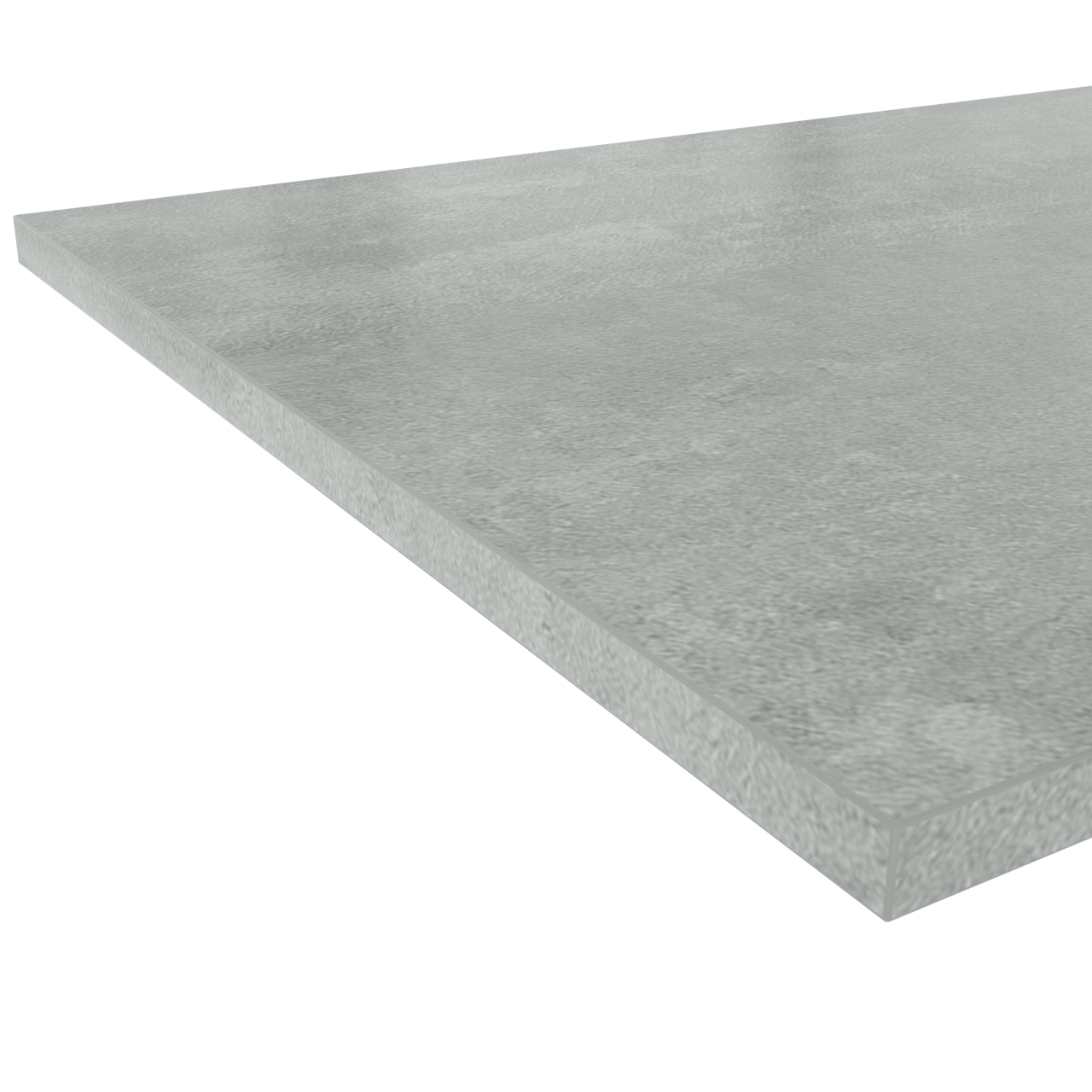 Linie Lado enkel wastafelblad beton donkergrijze melamine 60 x 46 cm