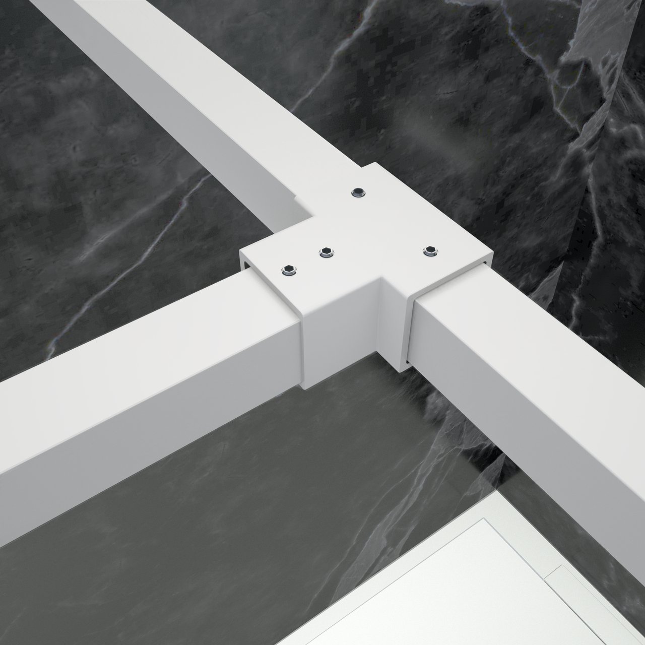 Balmani Modular T-steun mat wit