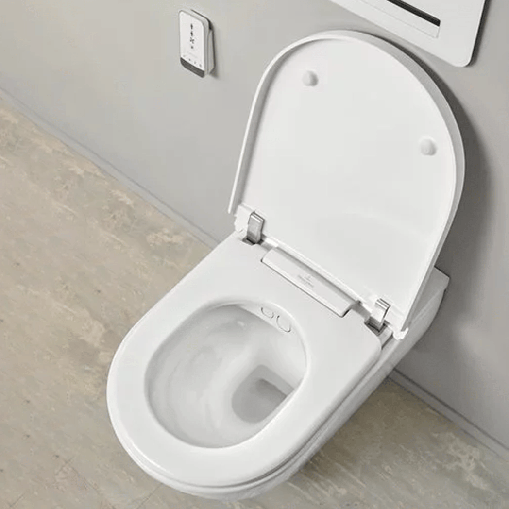 Villeroy & Boch ViClean-I200 Dusch-WC Weiß Glänzend ohne Spülrand