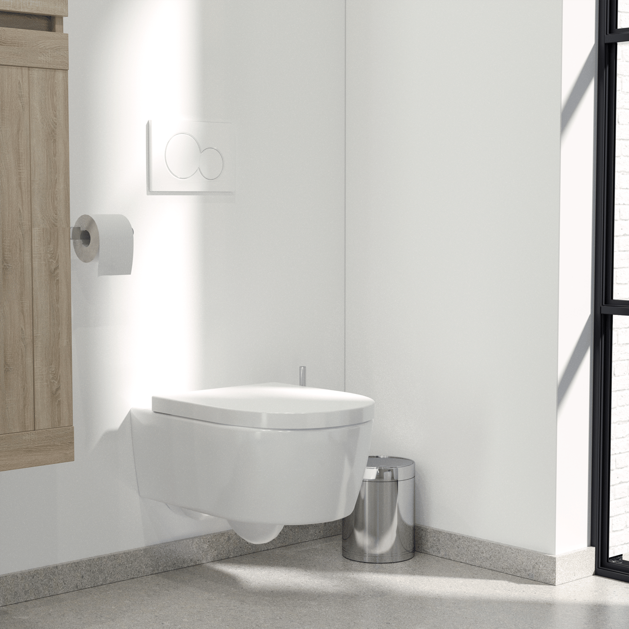 Villeroy & Boch Avento hangtoilet Glanzend Wit randloos