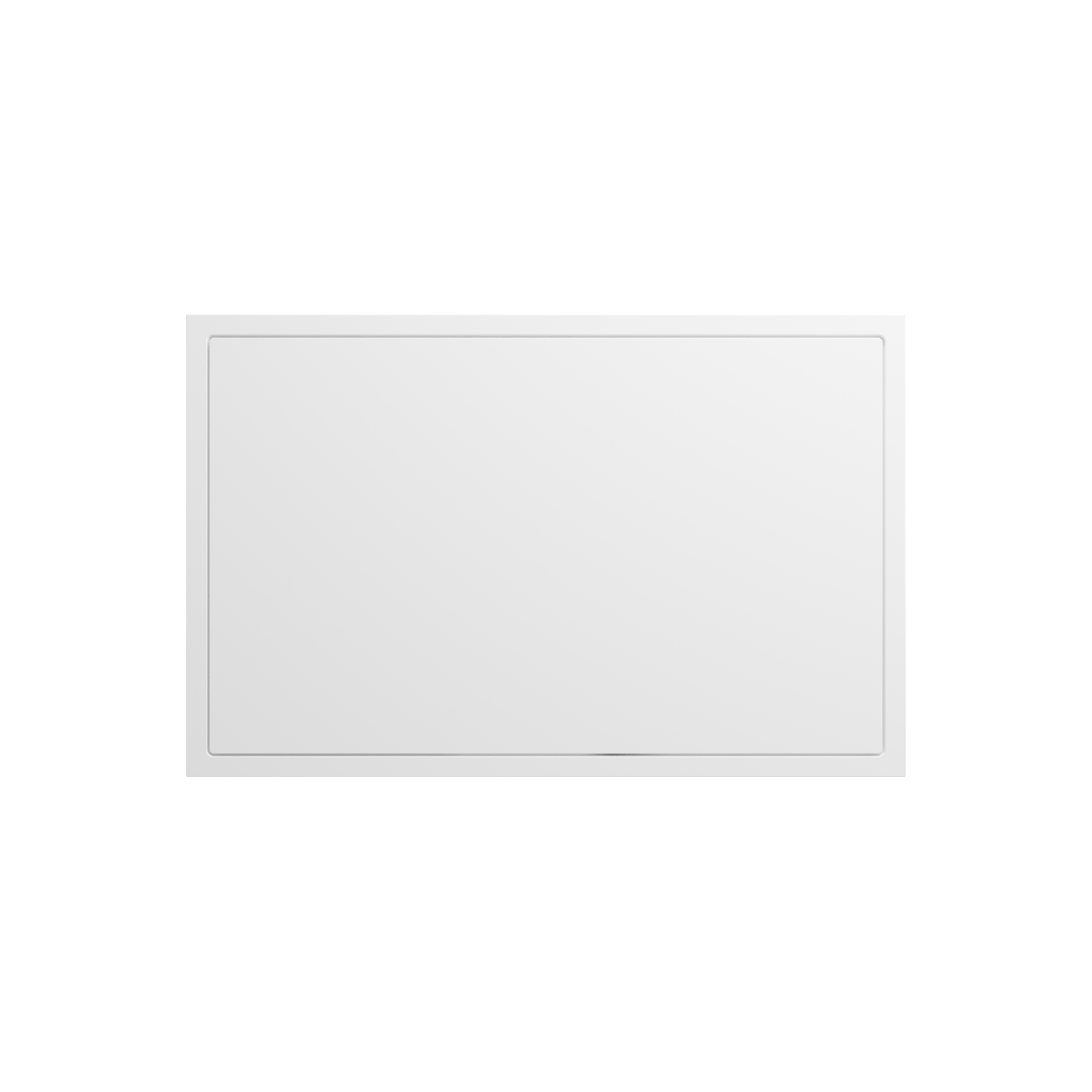 Balmani Endless receveur de douche 140 x 90 cm Solid Surface blanc mat