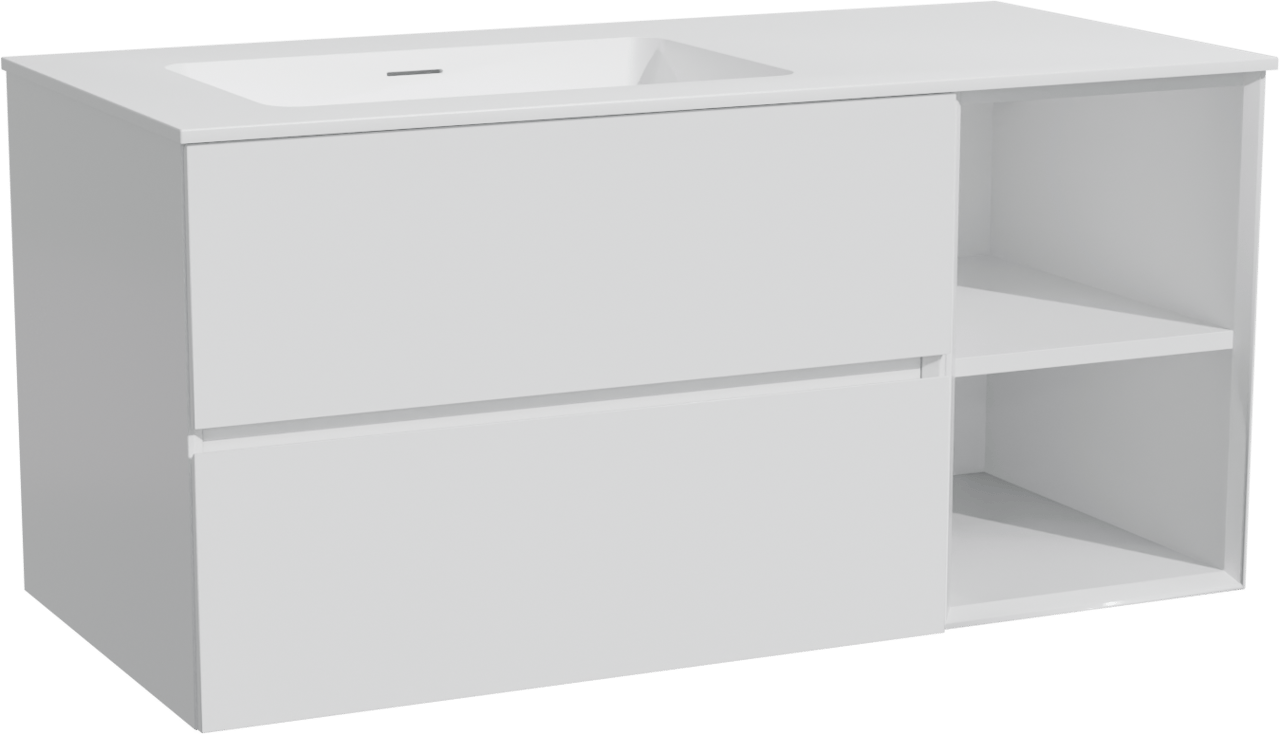 Storke Edge meuble salle de bains avec plan vasque Mata