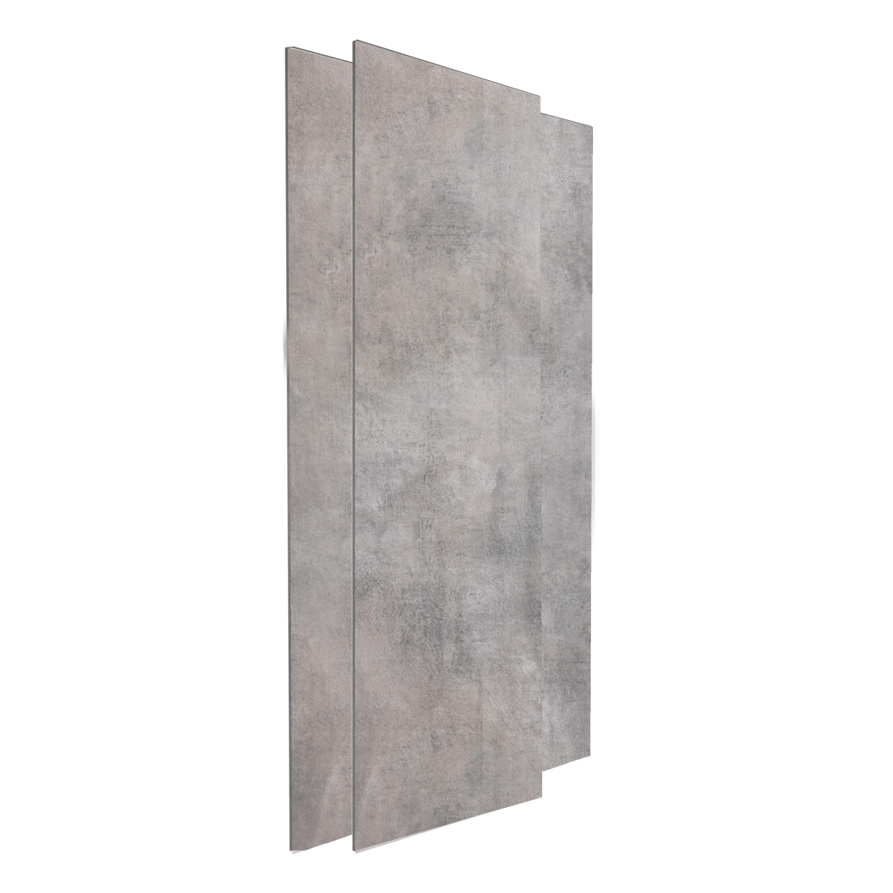 Linie Plato set douchewandpanelen 120 x 90 x 260 cm pvc donkergrijs Dakota