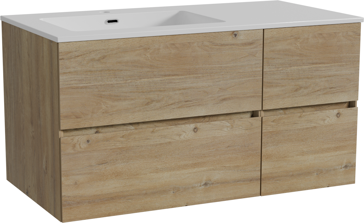 Storke Edge meuble salle de bains avec plan vasque Diva