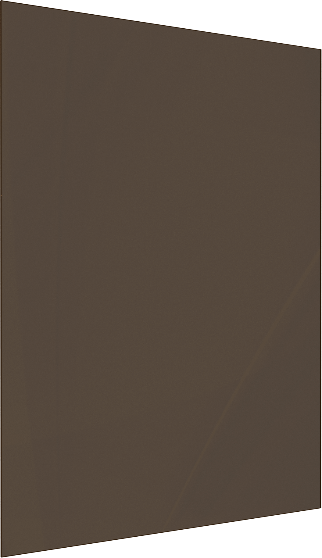 Balmani Modular Duschwand Glas: 156 x 200 cm, Bronze Glas