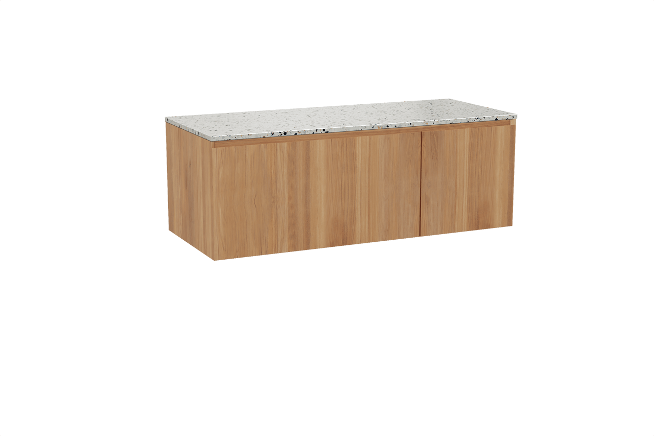 Balmani Idra meuble salle de bains avec tablette pour vasques Stretto