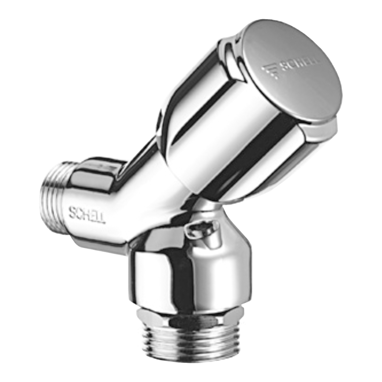 Schell robinet d'équerre avec vanne HD