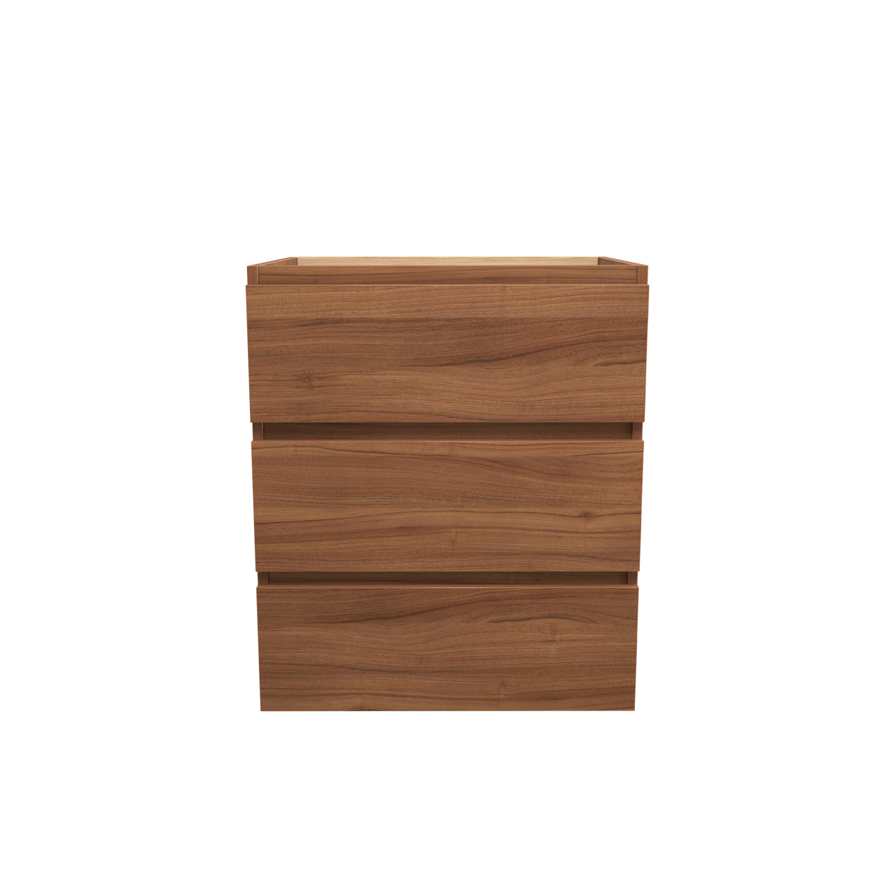 Balmani Lucida staande wastafelonderkast 67,5 x 55 cm notelaar 3 lades