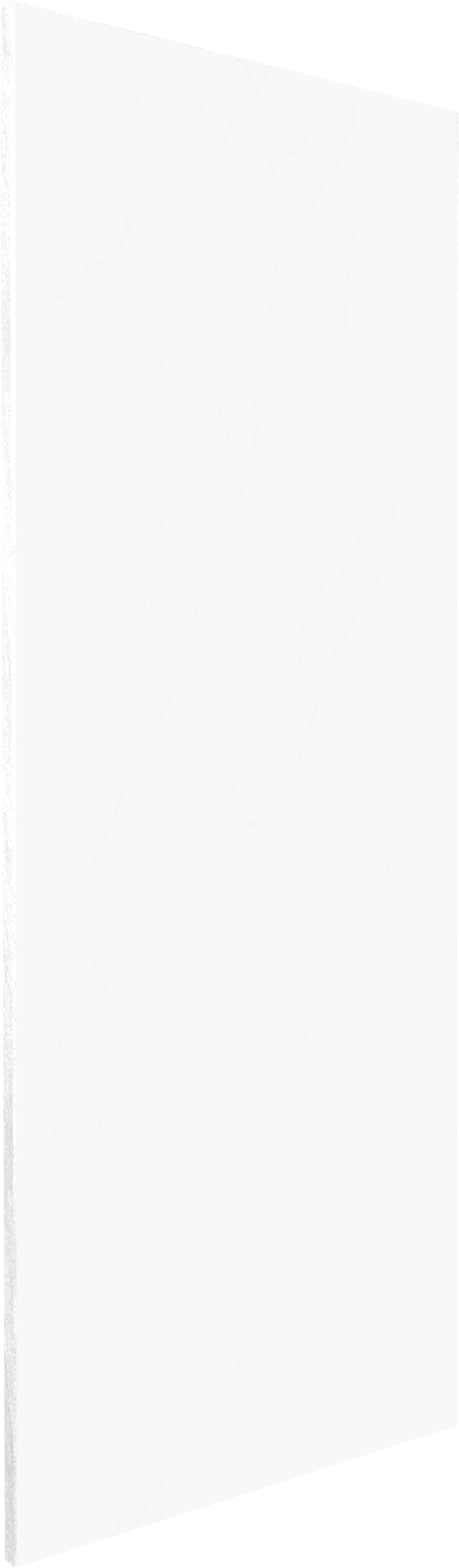 Balmani Piatto douchewandpaneel 90 x 220 cm Solid Surface mat wit