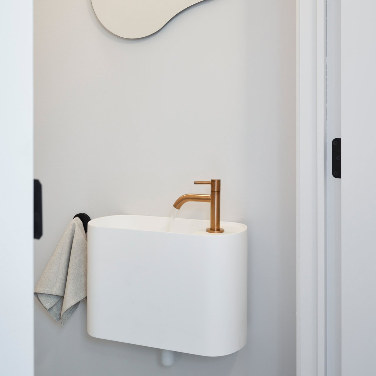 Blaufoss Multa fonteinkraan Brushed Rosegold