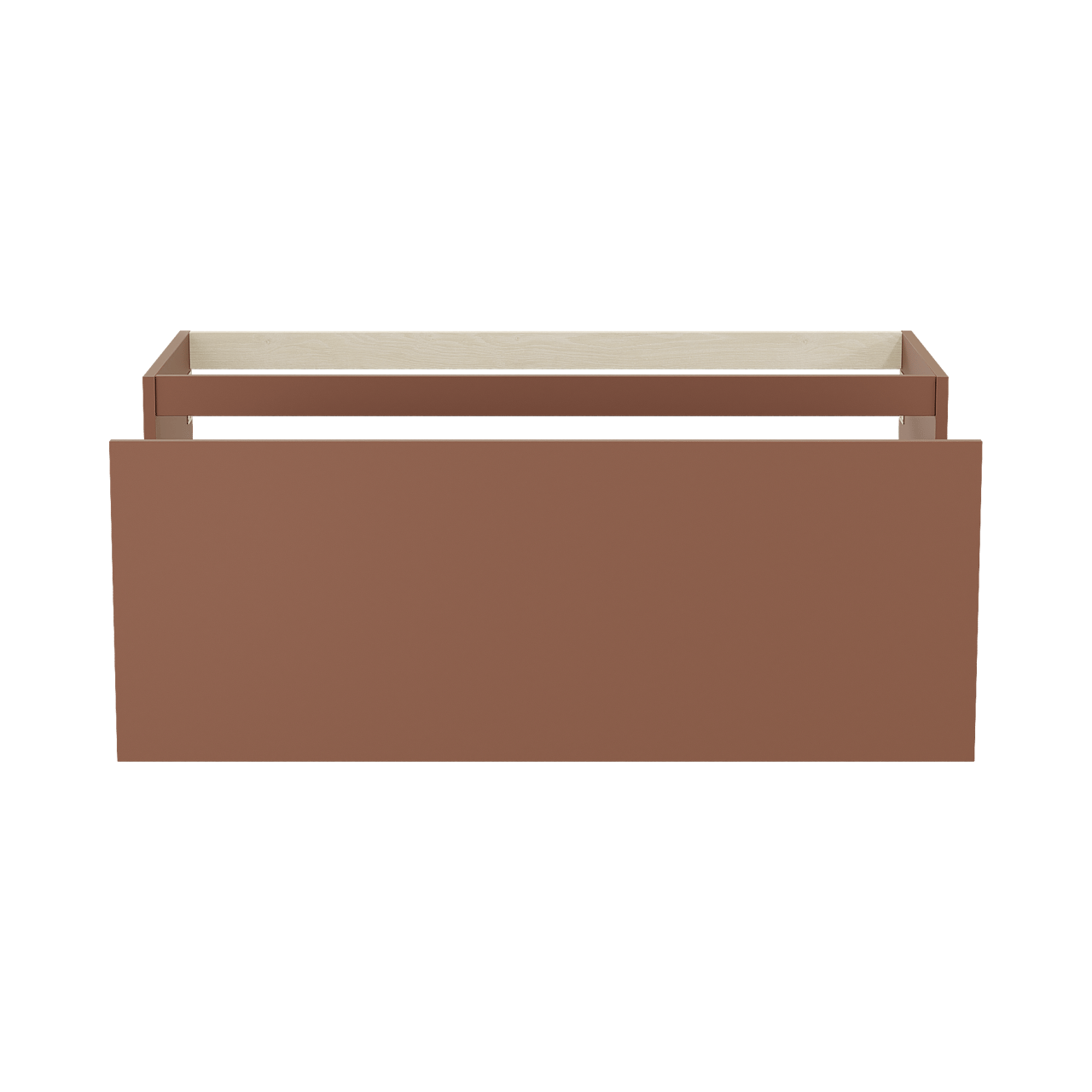 Balmani Sfera zwevende wastafelonderkast 120 x 55 cm Cotto 2 lades