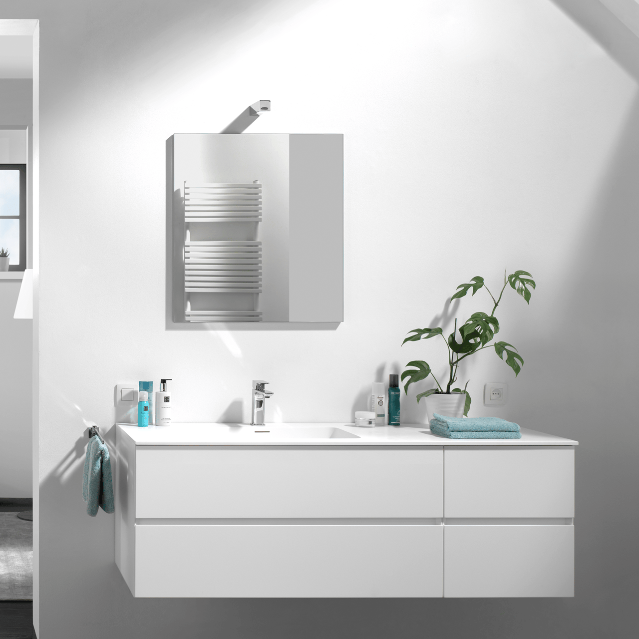 Storke Mamba rechthoekig badkamerspiegel 65 x 72 cm