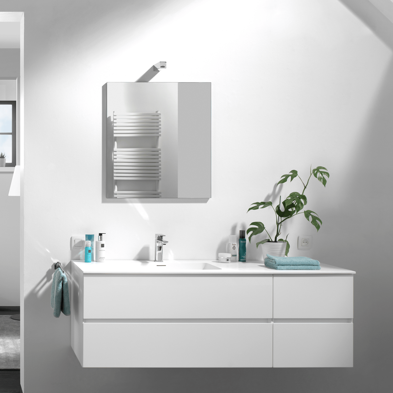 Storke Mamba rechthoekig badkamerspiegel 65 x 72 cm