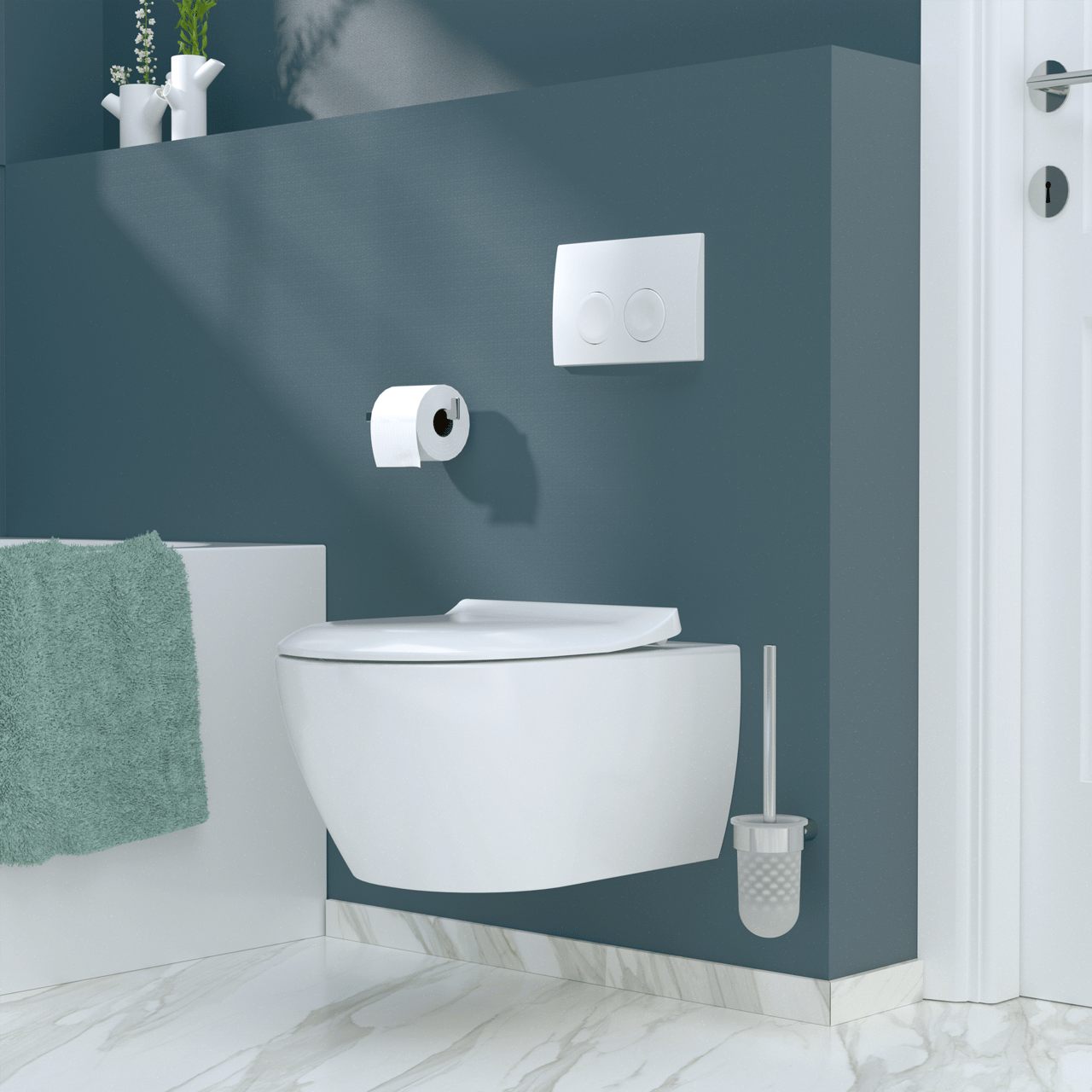 Villeroy & Boch Subway 2.0 hangtoilet Glanzend Wit randloos zonder wc-bril