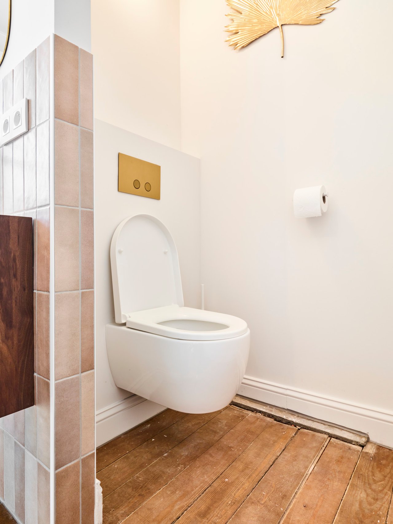 Luca Varess Metro hangend toilet hoogglans wit randloos compact