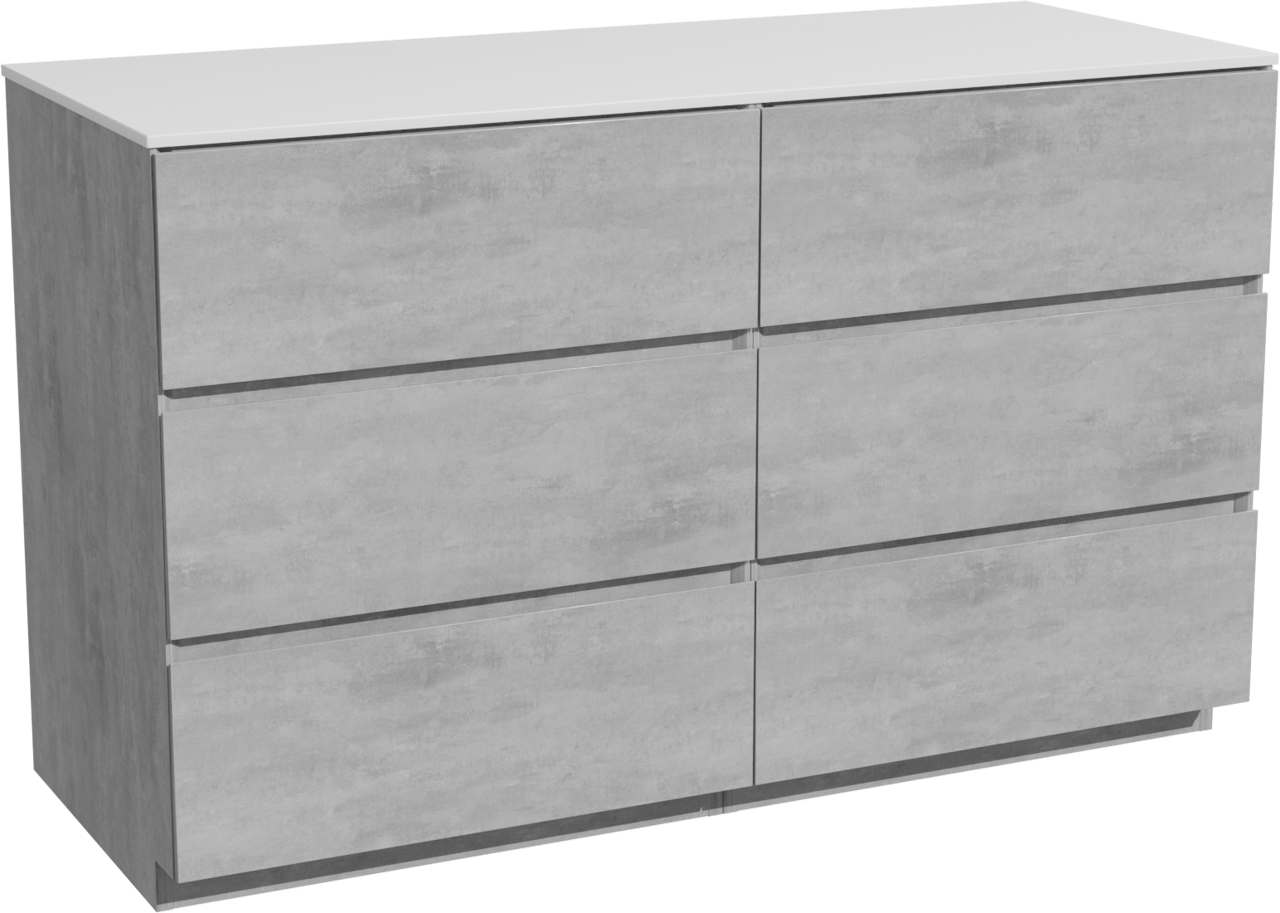 Storke Edge badkamermeubel met Tavola wastafelblad voor waskom(men)