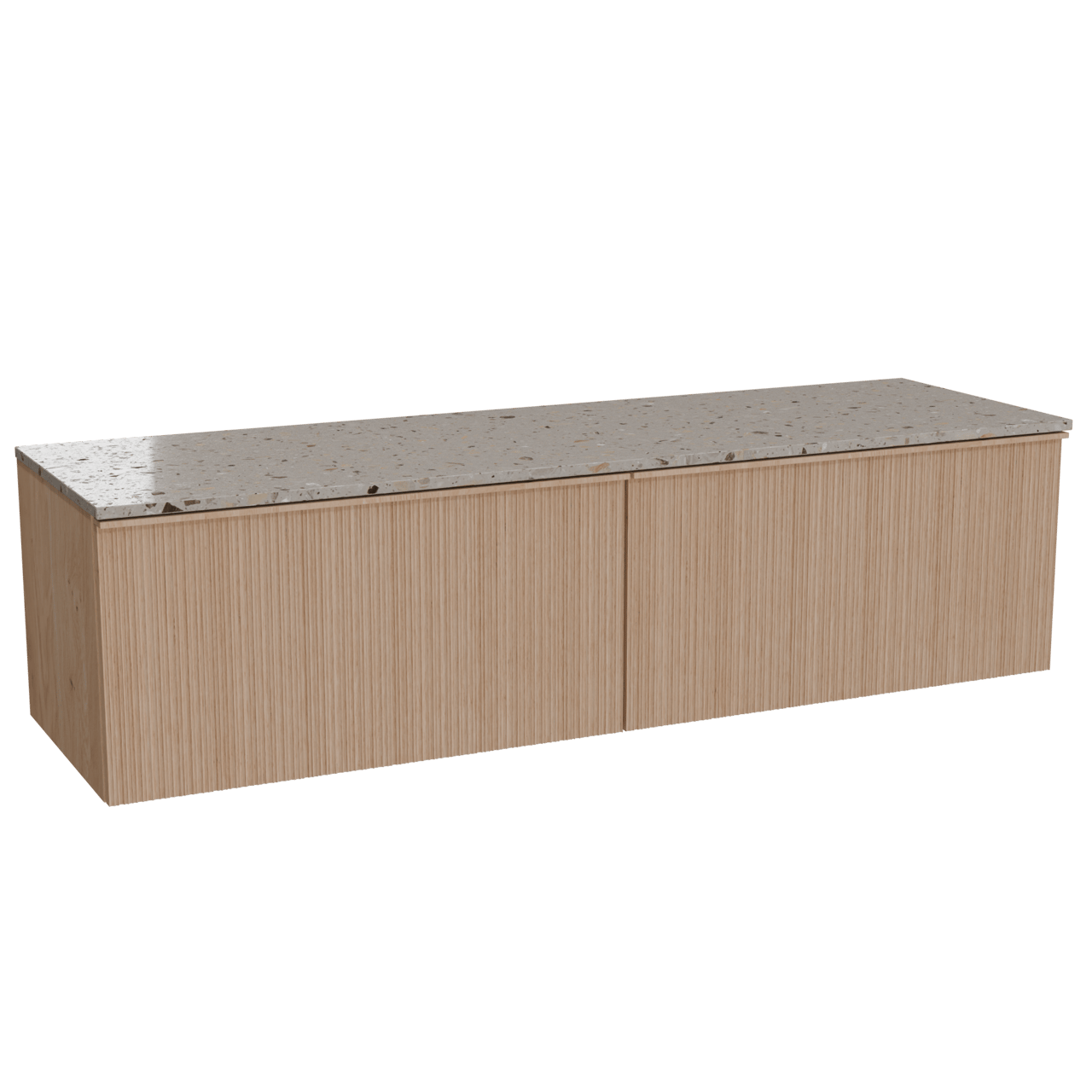 Balmani Forma meuble salle de bains avec tablette pour vasques Stretto