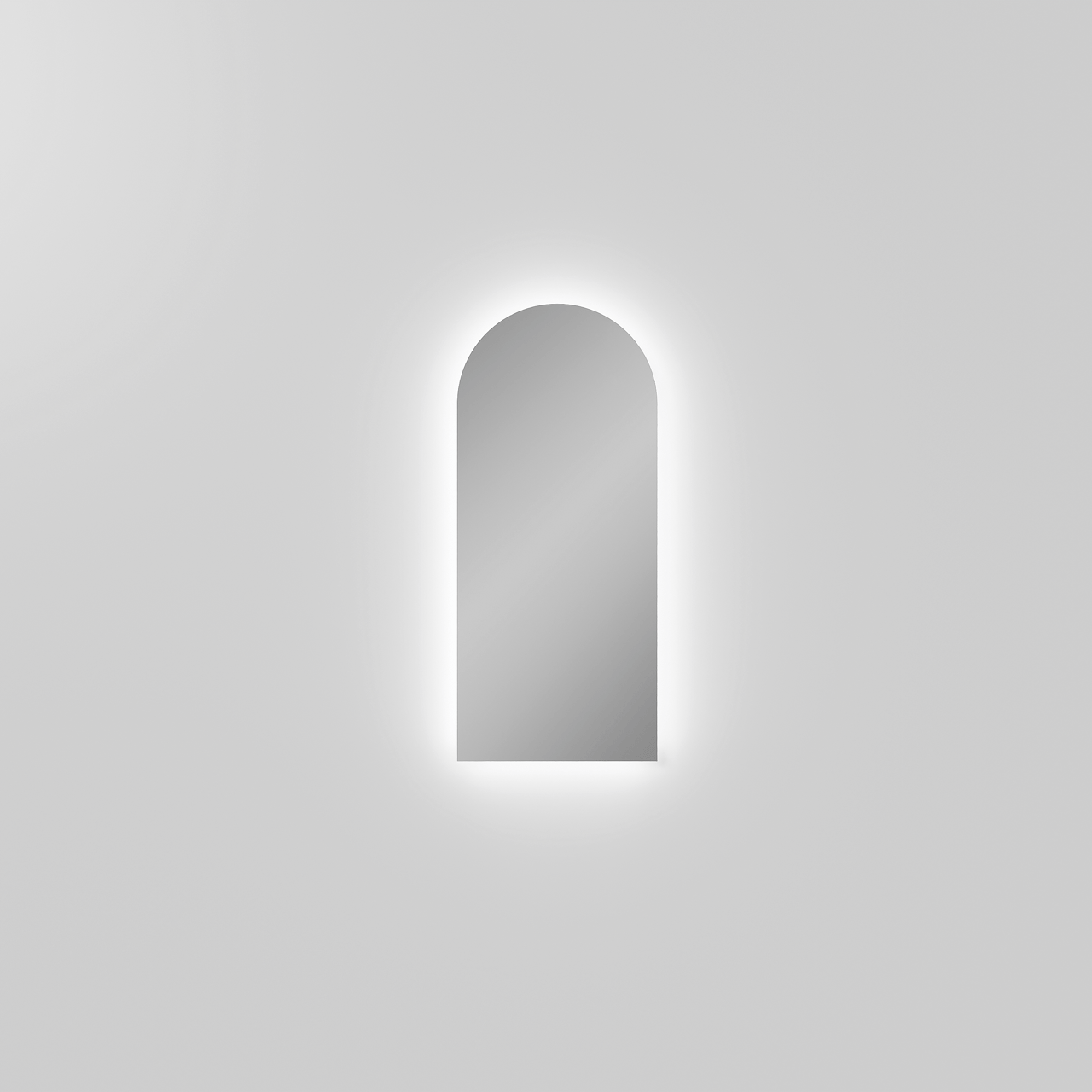 Balmani Giro Arco arc en plein cintre Miroir 35 x 80 cm avec miroir lumineux